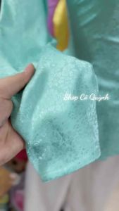 SET BỘ BÀ BA GẤM VÂN HOA MAI NỔI SANG MỊN ĐẸP