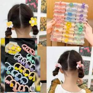 IKAT RAMBUT KOREAN STYLE / SCRUNCHIE KARAKTER LUCU / CEPOL RAMBUT ELASTIS / CUTE HAIRTIE / KRM3811