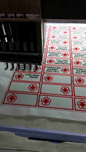 Atribut Bordir Badge PMI PMR untuk SDSMPSMA (Harga 1 Set)