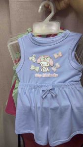 Khellie Halter set short 1-3yo/pambahay comfy loose fit