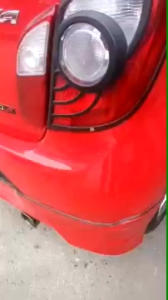 Knalpot Mobil Spoon Pelangi/Biru: Desain Unik & Aksesoris