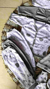 24 Pcs Setelan Baju Panjang dan Celana Panjang untuk Bayi Baru Lahir