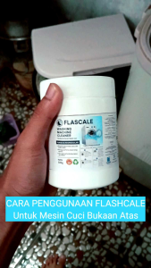 PEMBERSIH MESIN CUCI washing machine cleaner 500 gram FLASCALE