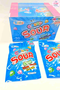 30pcs CANDY SOUR COOL MIXED FRUIT/loot bag fillers /paninda /giveaways/party favors.