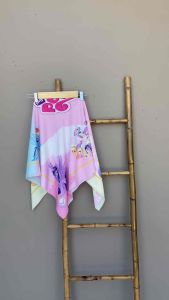 Voal Printing Anak Motif Little Ponny / Hijab Anak Motif Lucu