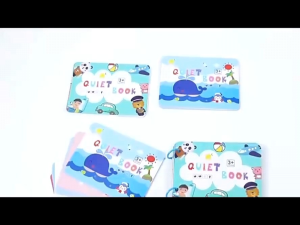 children quiet book busy book activity book buku sticker anak reusable