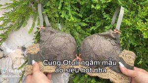 Áo Ngực Ren Pháp Siêu Mềm Nhẹ Không Gọng Nâng Ngực Tạo Khe Cho Ngực Vừa Và Nhỏ Lớp Mút 3cm Nano Bạc Kháng Khuẩn R2 OTULI