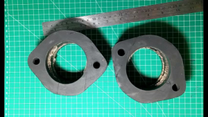 Karet Spacer Shock Depan Agya Ayla Sirion Tebal 5cm Set Kanan Kiri