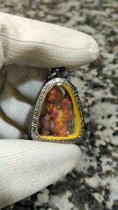Colorful Leklai Pendant(Top Grade)顶级彩色力泥吊坠 Leklai Amulet 马来西亚力泥 100% Natural Leklai Malaysia