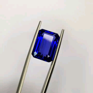 Batu Permata Blue Safir Vivid Royal Blue Top Kristal Super Mewah Original