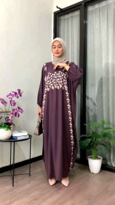 Kaftan Motif Cahaya Rayon Tebal Jumbo Ld 180 cm