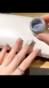 Gel mắt mèo nhũ Flash siêu sáng vẽ móng sơn móng ANNIES màu vàng & bạc