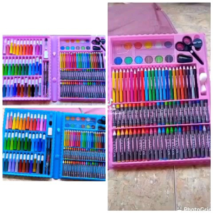 ESA Crayon Set isi 150 pcs Pensil Warna (Alat Menggambar atau Mewarnai) bisa dibuat kado Hadiah