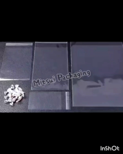 [ 100 PCS ] Plastik Kemasan Opp uk 8 x 8 cm ~ MEDIUM 20 MICRON.