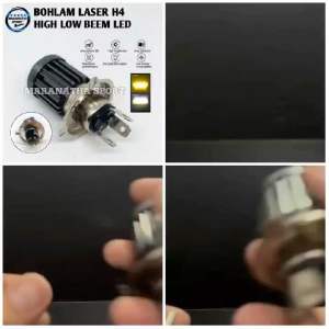 Lampu Laser H4 untuk Motor Vixion, Crf, CBR DLL
