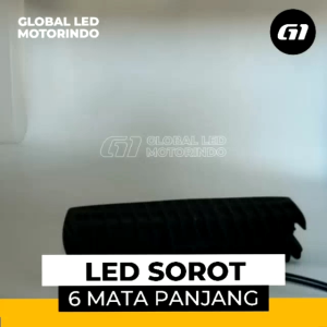 LAMPU TEMBAK SOROT CREE WORKLIGHT 6 MATA 18WATT LAMPU SOROT MOTOR MOBIL