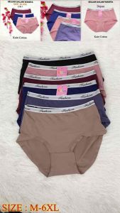 🇲🇾Ready Stock Big Size🌟Women Panties Plus Size Seluar Dalam Wanita/LadiesPanties/Seluar dalam perempuan saiz besar100% Cotton