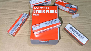 Sparkplug Nmax and Aerox: Denso Spark Plug (94700-00873) Yamaha Genuine Parts & Accessories | PT. Denso Indonesia Parts (U24ESR-N) for Automatic Motorcycle Scooter