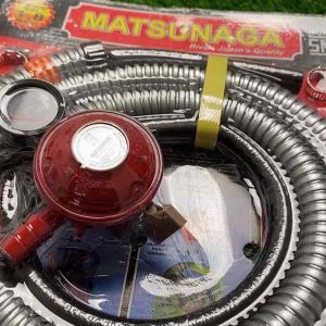 Regulator paket selang kompor gas matsunaga