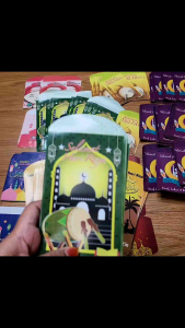 IVSHOP - Amplop Lebaran Idul Fitri isi 100 lembar Grosir Ampau Lebaran Amplop THR Amlop Lebaran Hari Raya Bedug Masjid Ukuran Kecil M Uang di Lipat