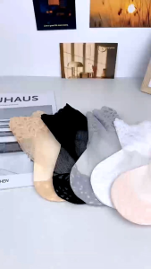 SUMMER LACE NON-SLIP INVISIBLE SHORT ANKLE GIRL SOCK THIN BREATHABLE WOMEN LOW CUT BOAT SOCKS GIRLS SOCKING SOKING PEREMPUAN WANITA B