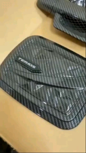 Paket Outer Handle Tank Cover Rush Terios Old Lama 2007 2015 2017 Hitam Chrome Carbon