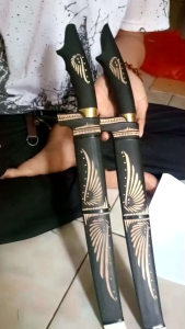 GOLOK SEMBELIH SAPI KERBAU 42 CM BAHAN BAJA PER ASLI BANTEN