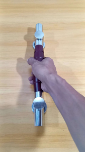 4 buah / 2 pasang handle gagang pintu rumah  / untuk 2 daun pintu