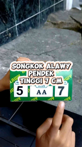 Songkok Peci Hitam Polos Alawy Pendek Tinggi 7 cm