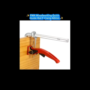 FMA Woodworking Quick Guide Rail F Clamp Multi-Functional 60mm - TDFG3
