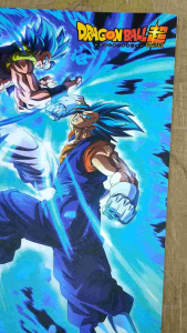 Dragon Ball Poster Super Sanyan Goku 12 Anime Poster Wall Poster Decor Wall art Wall Stick