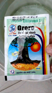 Phân bón Groro dưỡng rễ kích rễ cực mạnh hộp 10 gói