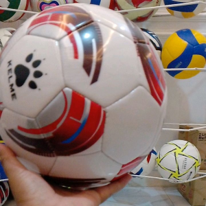 KELME vortex AFC bola sepak size 5 jahit mesin free pompa pentil jaring ball outdoor