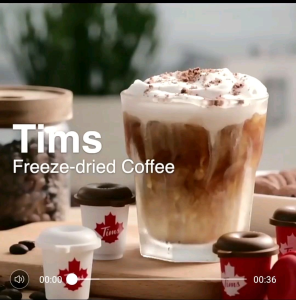 Tim Hortons (Clearance Sales exp:June2026) Freeze Dried Coffee 2g x 7Capsules