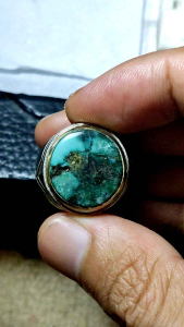 Batu akik pirus persia turqoish natural