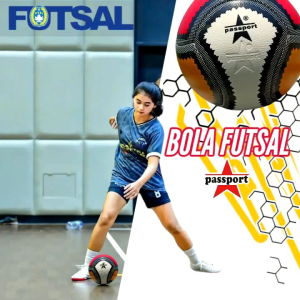 Bola Futsal Passport Hattrick Ball Futsal Bliter PU Kulit