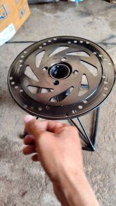 MEJA ALAS BONSAI PUTAR CAKRAM ASLI BAJA KUAT