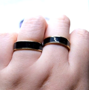 [GRATIS CETAK NAMA] Cincin Couple Titanium Anti Karat M07 | Cincin Pasangan | Cincin Hadiah | Cincin Lamaran | Cincin Tunangan | Aksesoris Pria Wanita