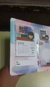 PREORDER Paper Gift Set (Mini Ref Magnet Notepad Magnetic Bookmark)