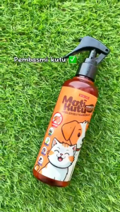 MATI KUTU 200+50 ML OBAT ANTI KUTU UNTUK KUCING DAN ANJING AMAN TERJILAT BONUS SISIR KUTU
