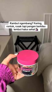 Zilkopf Keratin & Argan Oil Hair Treatment 300ml Original Thailand (Perawatan Rambut Rusak Berkilau Lembut Sehat)