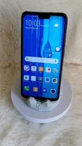 Huawe! Y9 2019 สีฟ้า ฟรี ชุดชาร์จ เคสใส ฟิมกระจก USED รอม64แรม4 แท้ศูนย์ไทย