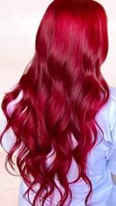 Thuốc nhuộm tóc màu Đỏ Cam - Không tẩy / Nhuộm tóc tiện lợi tại nhà - Tặng kèm oxi trợ nhuộm