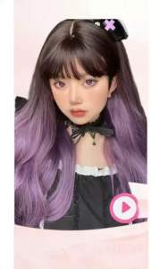 Thuốc nhuộm tóc màu Tím Lavender - Cần tẩy / Nhuộm tóc tiện lợi tại nhà - Tặng kèm oxi trợ nhuộm