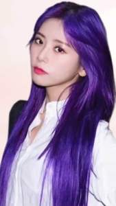 Thuốc nhuộm tóc màu Blue Violet / màu Xanh Tím - Cần tẩy / Nhuộm tóc tiện lợi tại nhà - Tặng kèm oxi trợ nhuộm