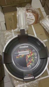 Masflex Original 28 cm to 30 cm High Quality Stainless Steel Honeycomb Non-Stick Fry Pan