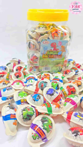 50pcs JUNGLE EGG SURPRISE GUMMY CANDY/loot bag fillers/paninda/giveaways/party favors.