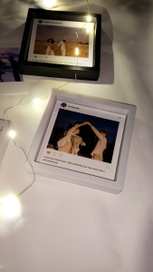 Floating Frame | Photo Instagram customized inspired (9x9cm)