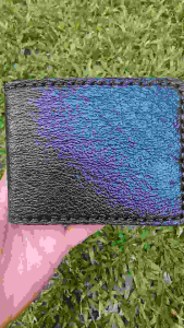 กระเป๋าสตางค์ หนังปลาฉลามแท้ งาน Handmade เรียบแอบหรู หนังนุ่ม ลายสวยมีเอกลักษณ์ ยิ่งใช้ไปนานๆหนังขึ้นลายสวย เรียบแอบหรู