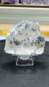 Natural Collection Himalaya Satyaloka Azeztulite Clear Quartz Crystal Ornament SAT21